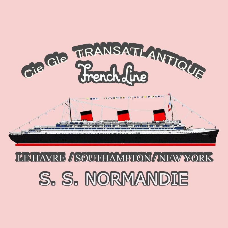 LINER NORMANDY SCHÖPFUNG LOUIS RUNEMBERG