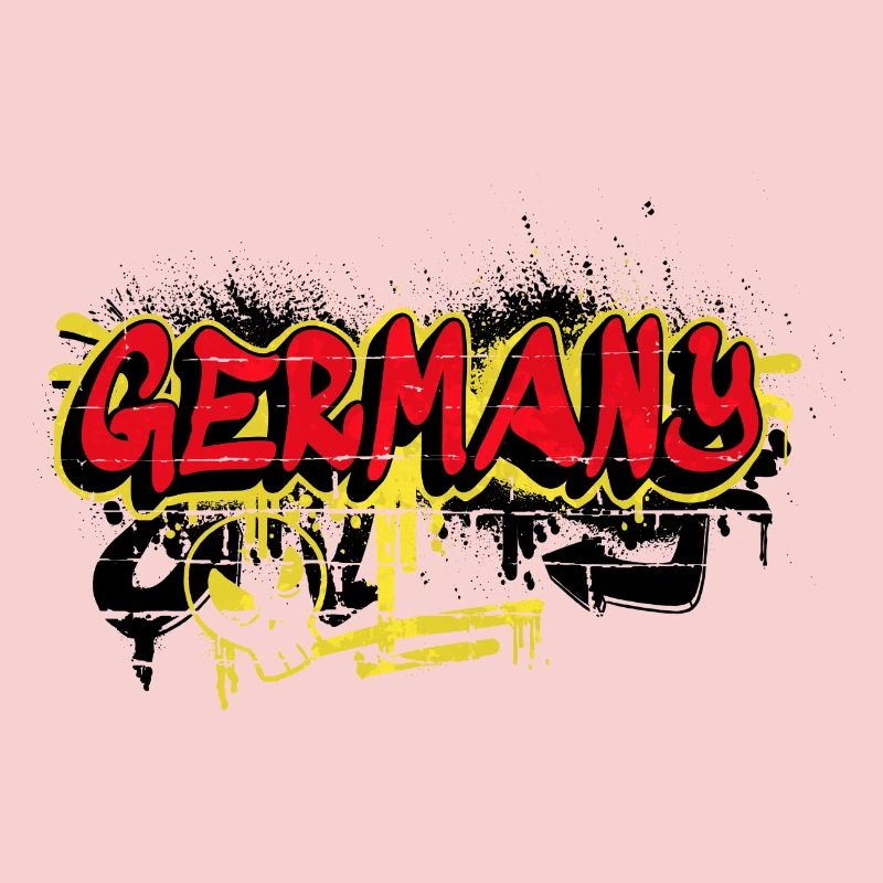 Germany Graffiti Flags Design