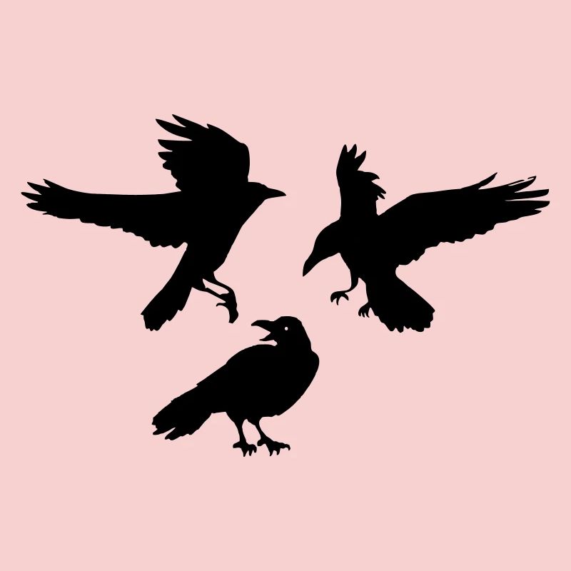 Trois corbeaux