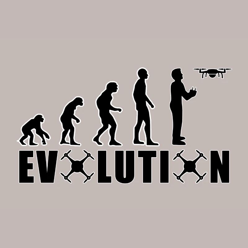 EVOLUTION DROHNE Geschenk Bodenpilot Fliegen