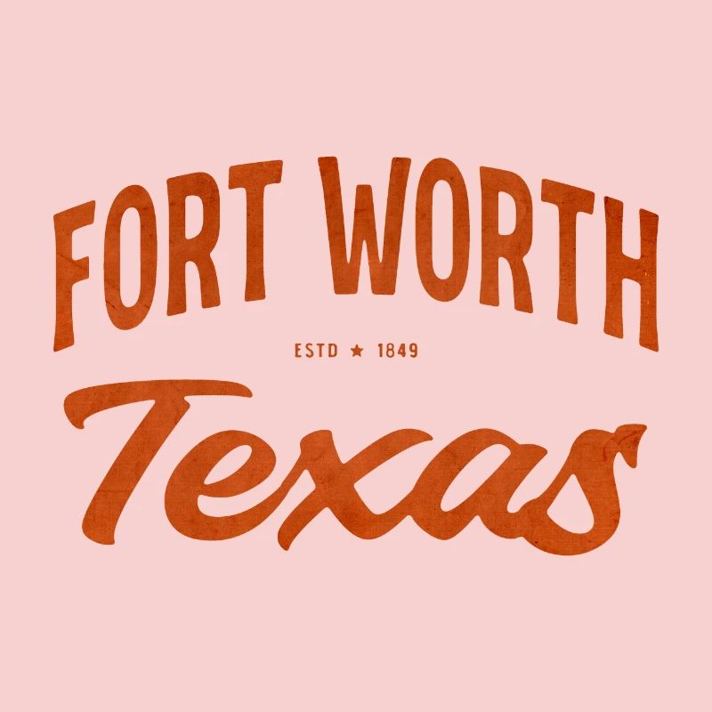 Fort Worth Texas Script