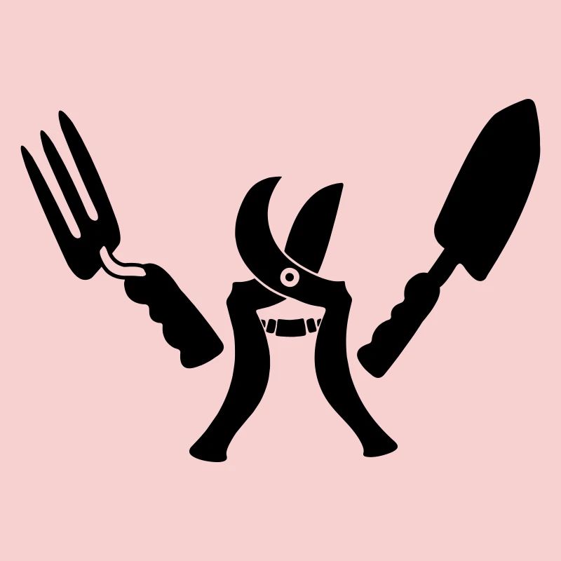 Gartengärtner bereit