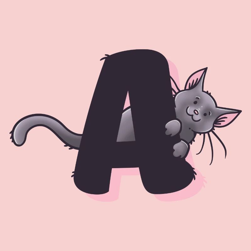 Lettre A du chat