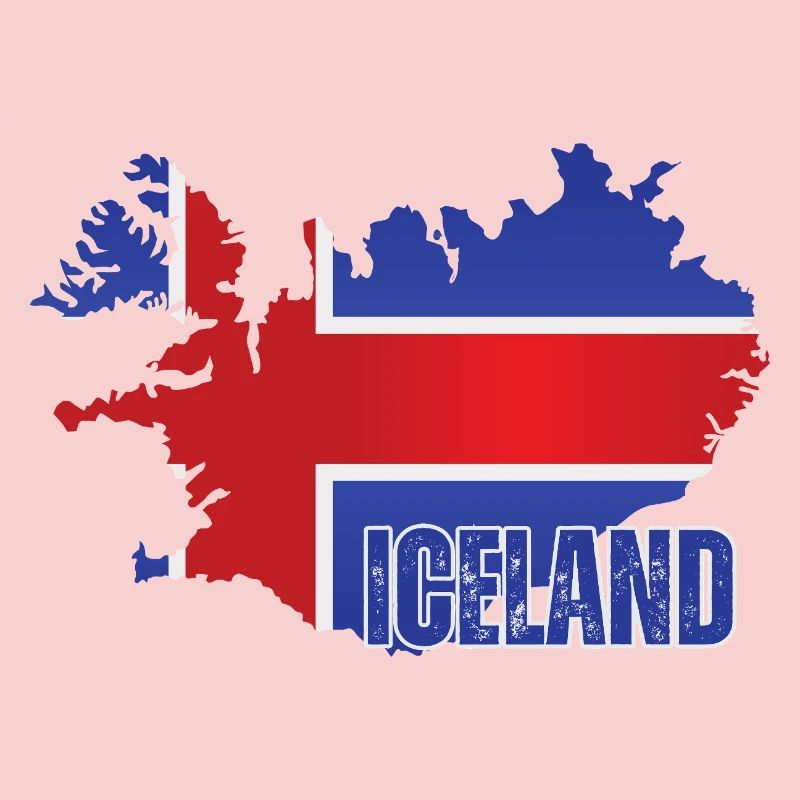 Fierté islandaise, drapeau islandais