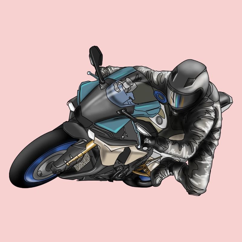 Adrénaline Conception de course de moto