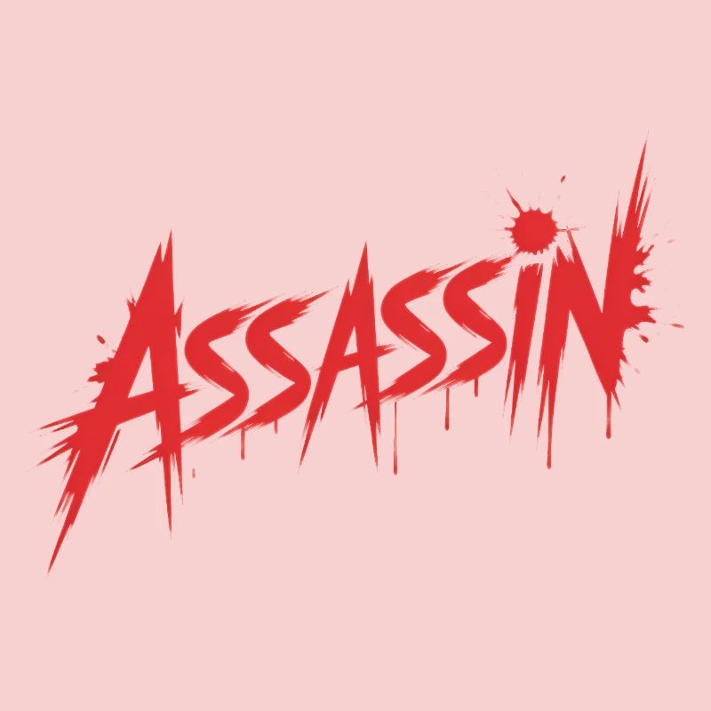 Assassin - Killer Blood Design