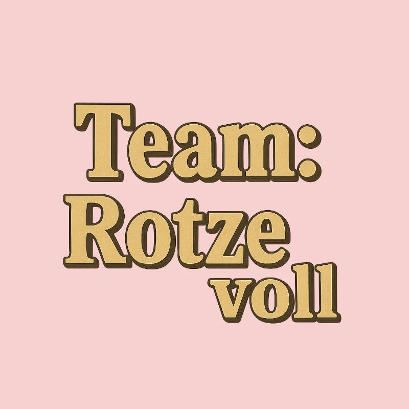 Lettrage complet Team Snot