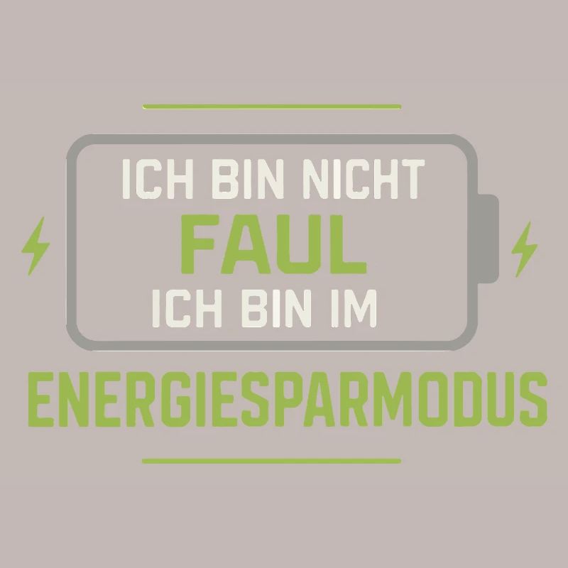 I'm not lazy, I'm in power saving mode