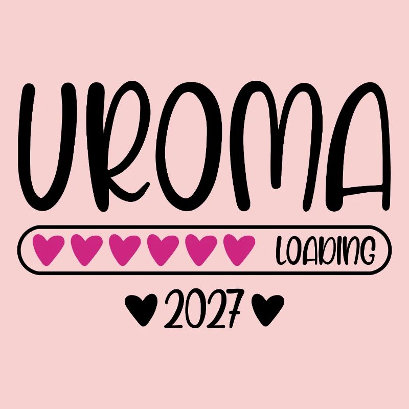 Great-grandma 2027 loading with heart loading bar