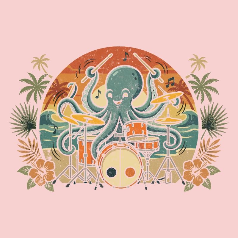 Percussionniste Tropical Octopus