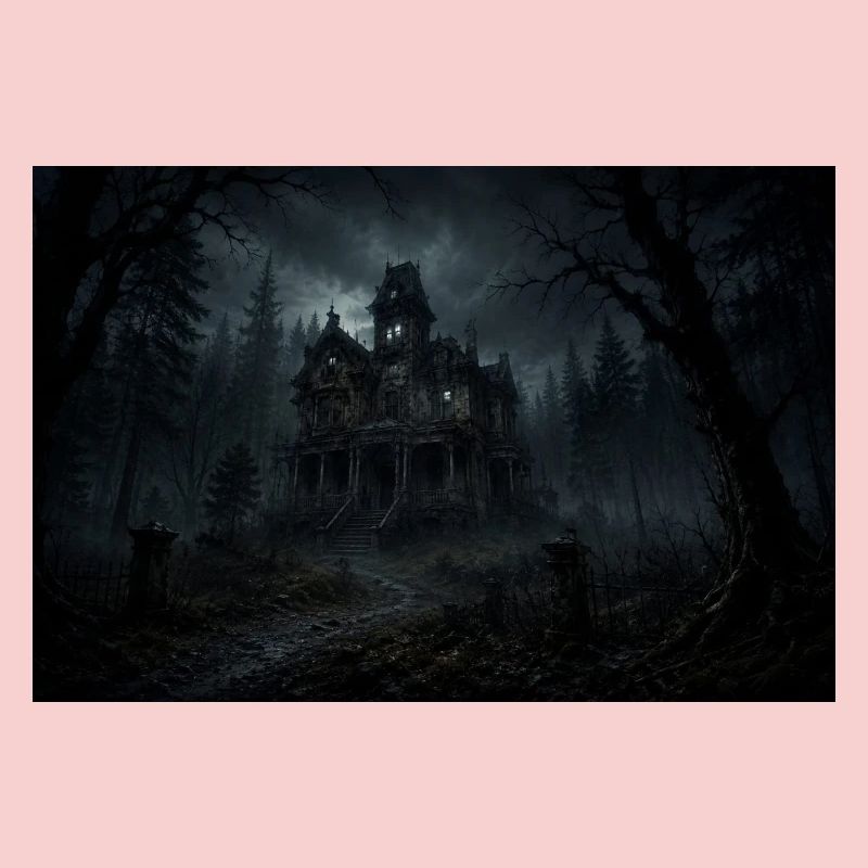 Maison hantée dans la Forêt de Nuages