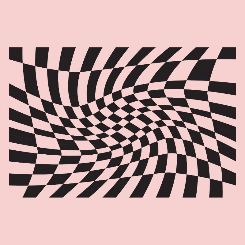 Warped Checker Optical Spiral