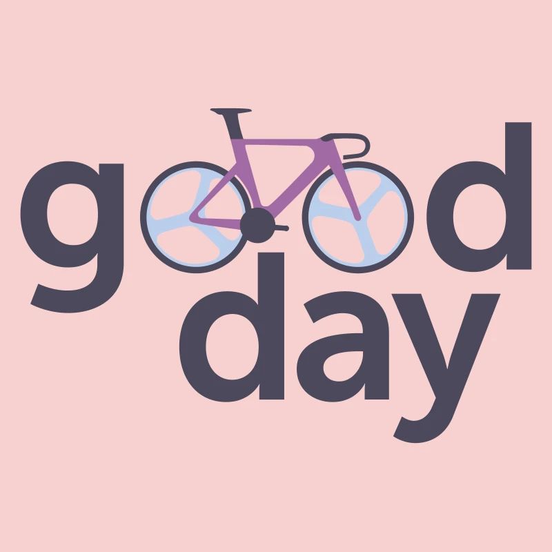 Logo typographique de la bicyclette Good Day