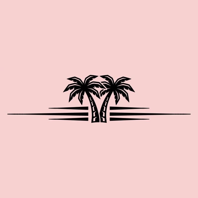 Palm Tree Icon Line