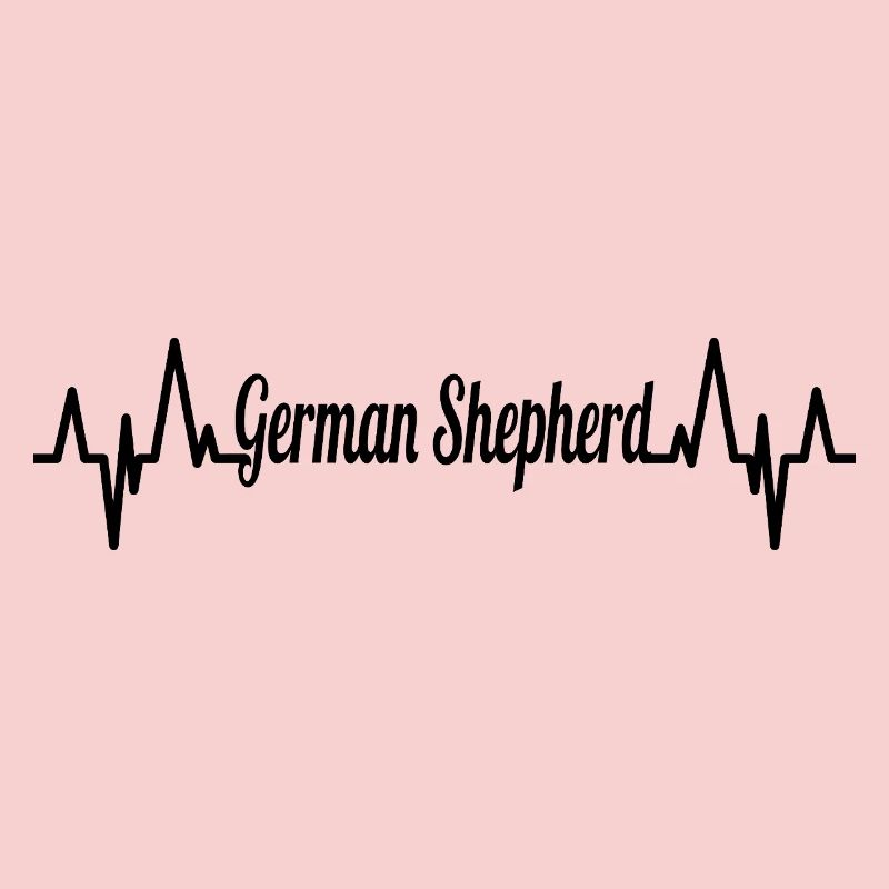 German Shepherd ECG Heartline