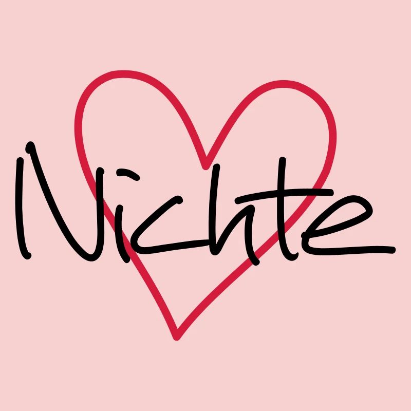 Nichte Herz Geschenk Geschenkidee Partnerlook