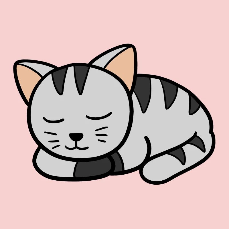 Sleeping Kitten