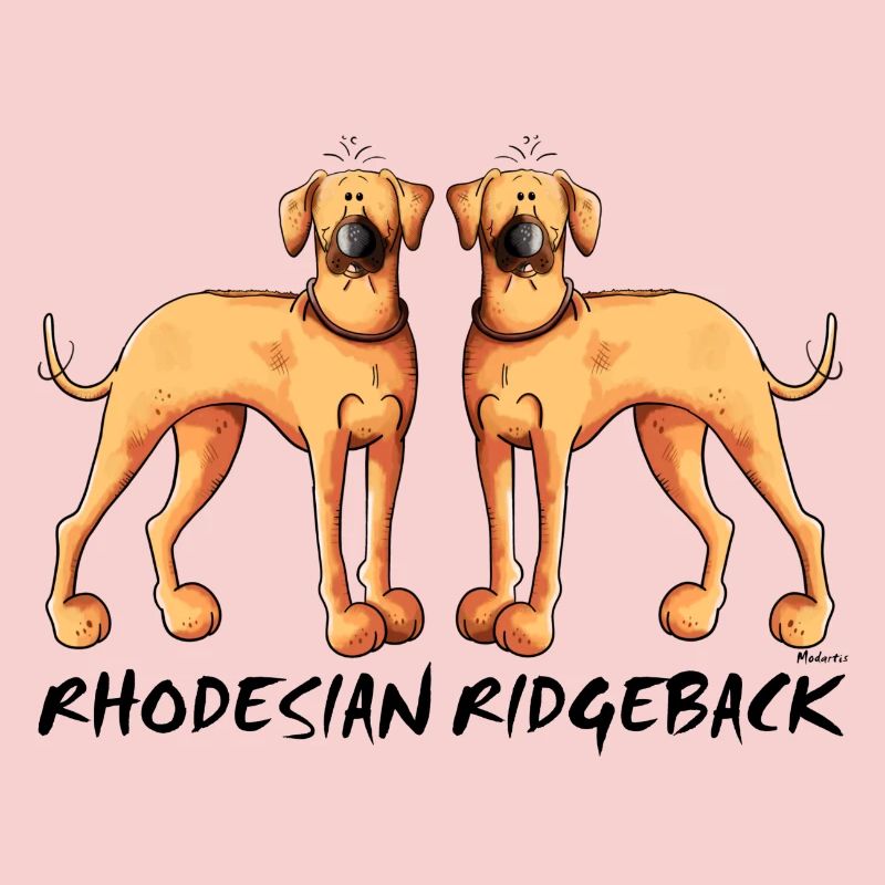 Two Rhodesian Ridgeback