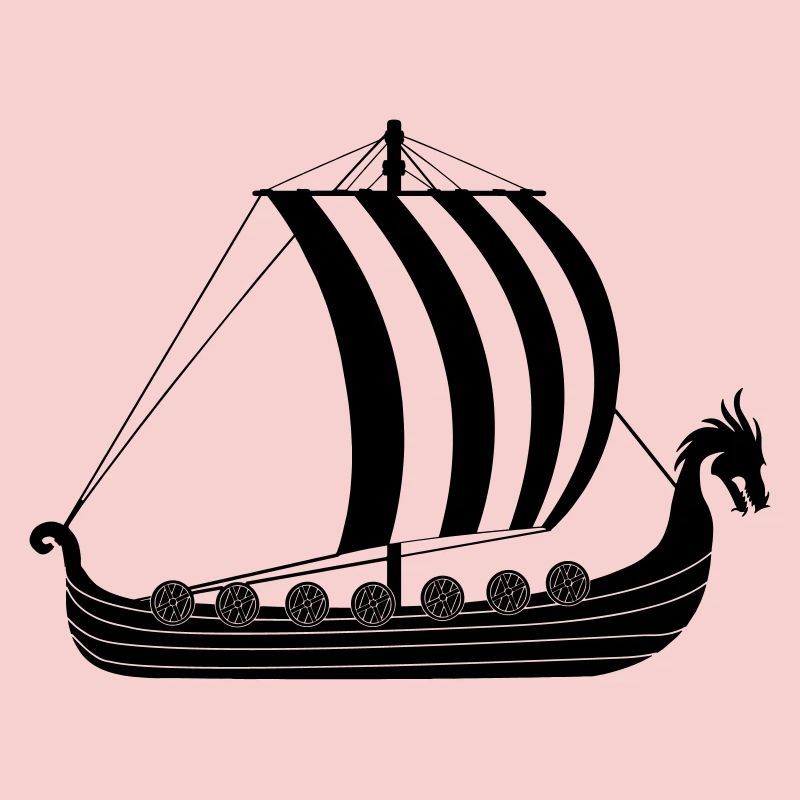 Wikinger-Drachenschiff