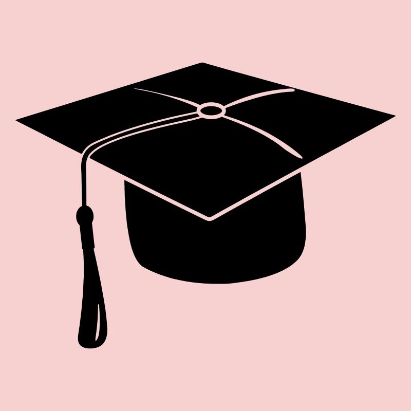 Hauben- oder Hutlogo für die Prüfungspräsentation