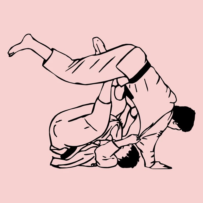 Men's judo throw