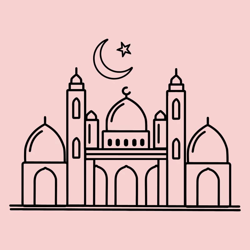 Mosque religious place of worship transparent