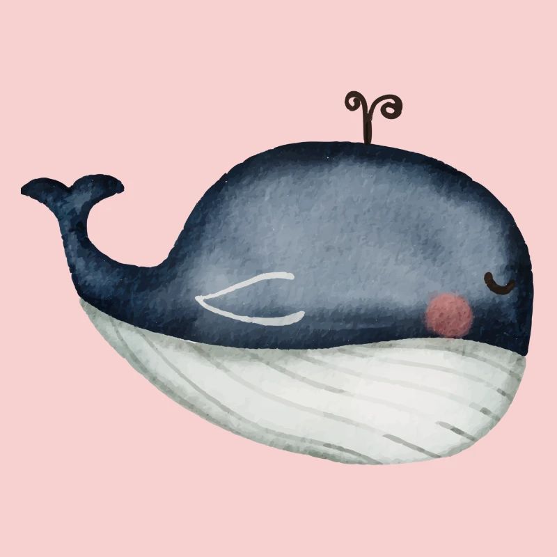 whale, ocean