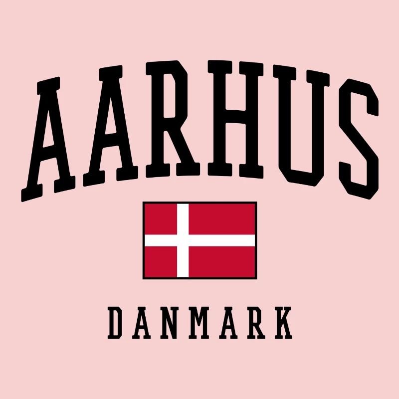 AARHUS DANMARK – Denmark Flag Design