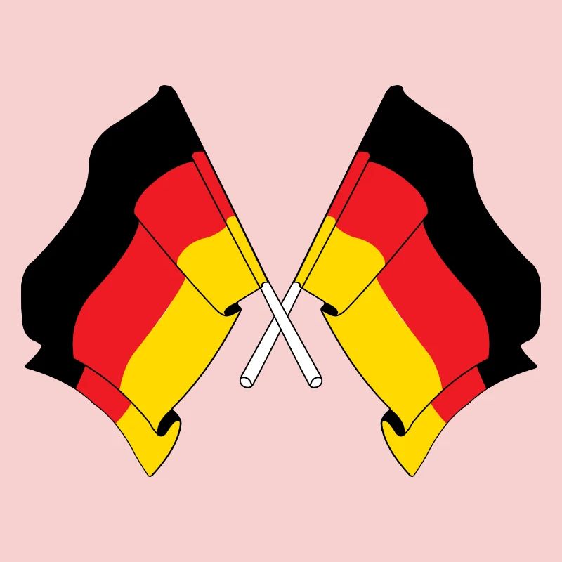 Two flags Germany