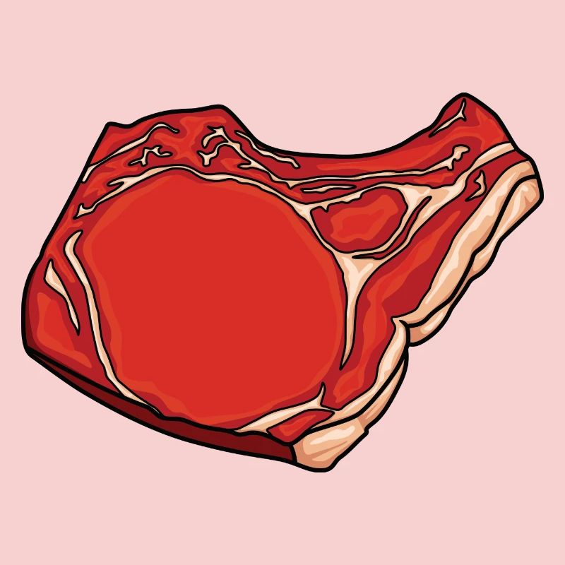 Steak Drawing