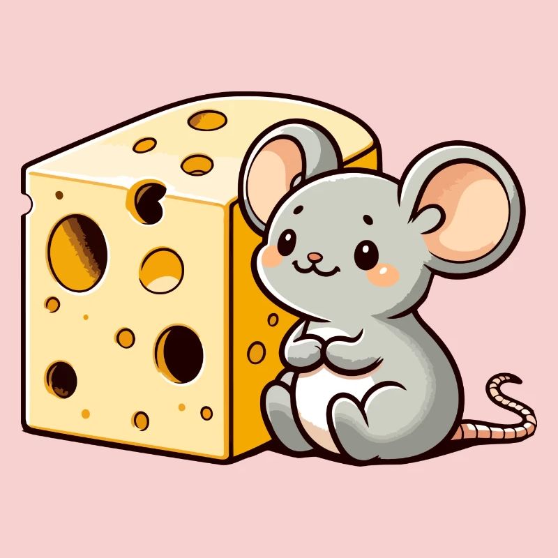 Cheese Lover Mouse: The Tiny Gourmet