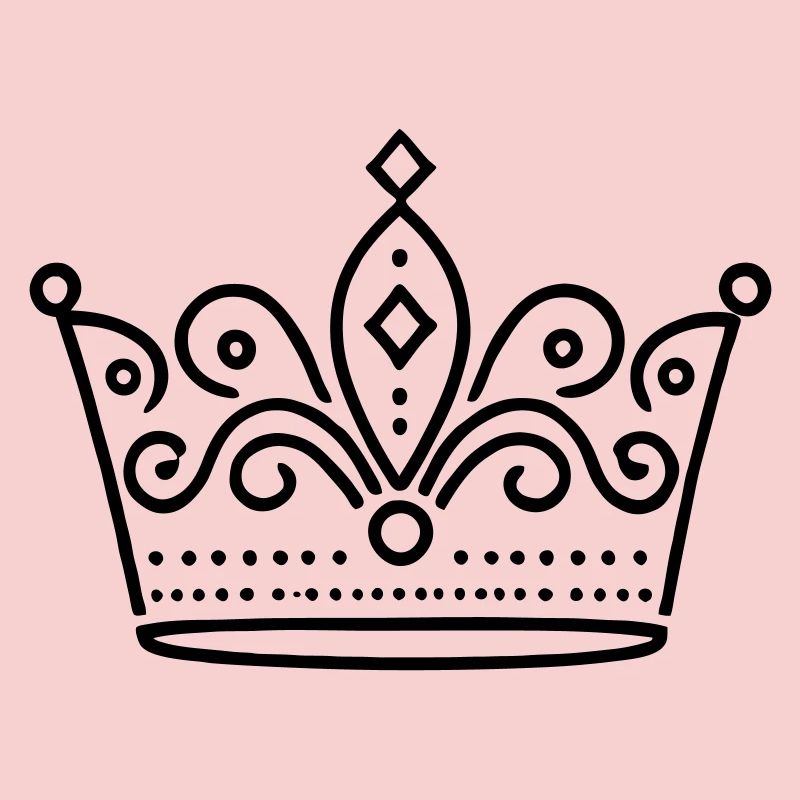 Queen/King Crown Customizable