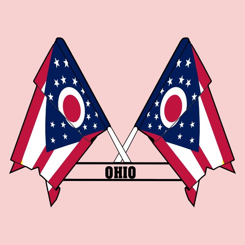 wee flags text OHIO