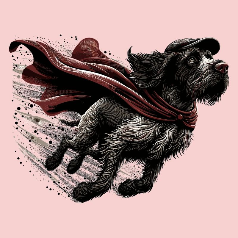 Super Dog German Wirehaired DD Pointer Gift