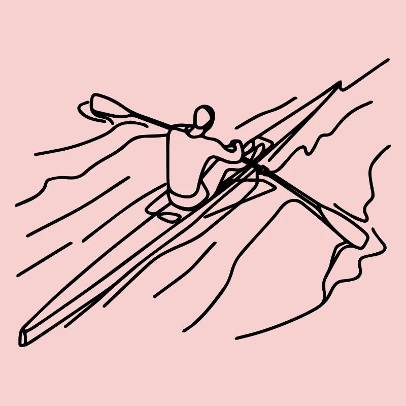 Rower Drawing