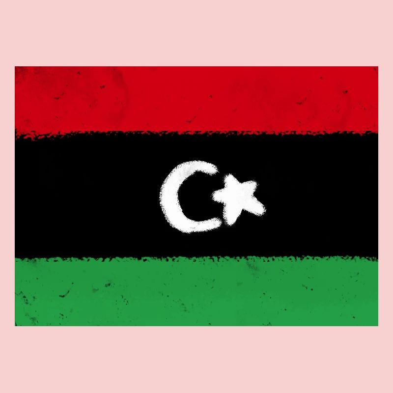 Drapeau de la Libye