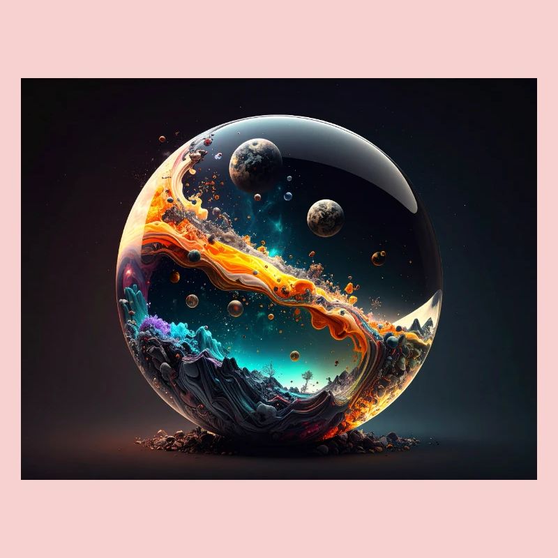 Galactic Universe Globe