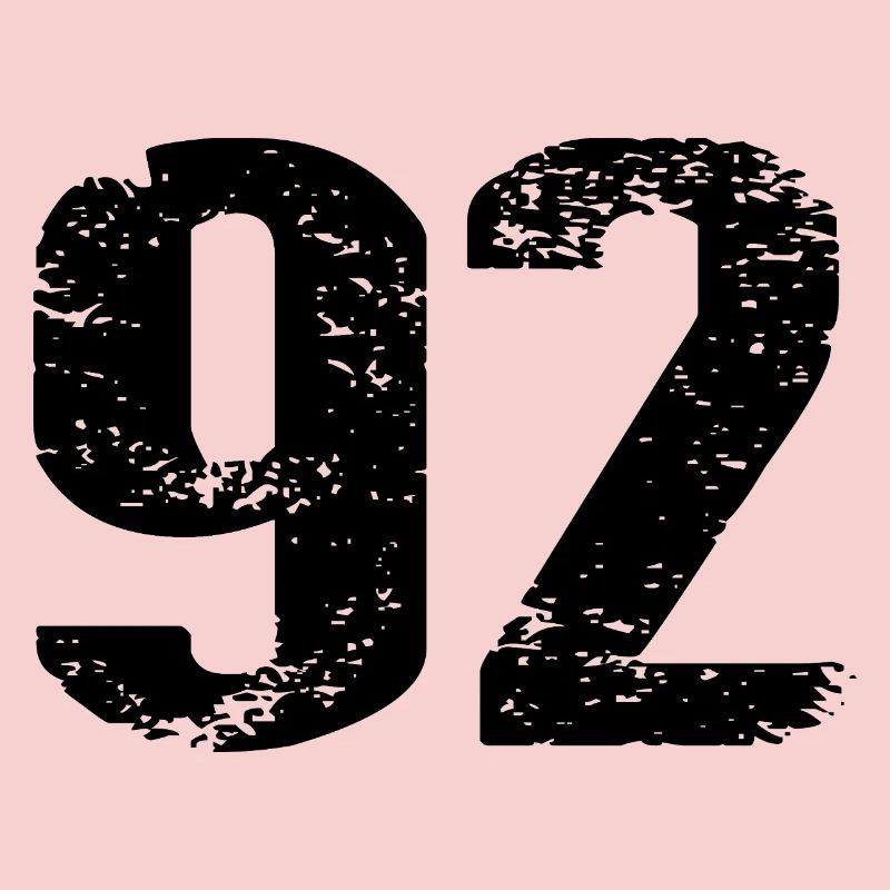 92 Number Jersey