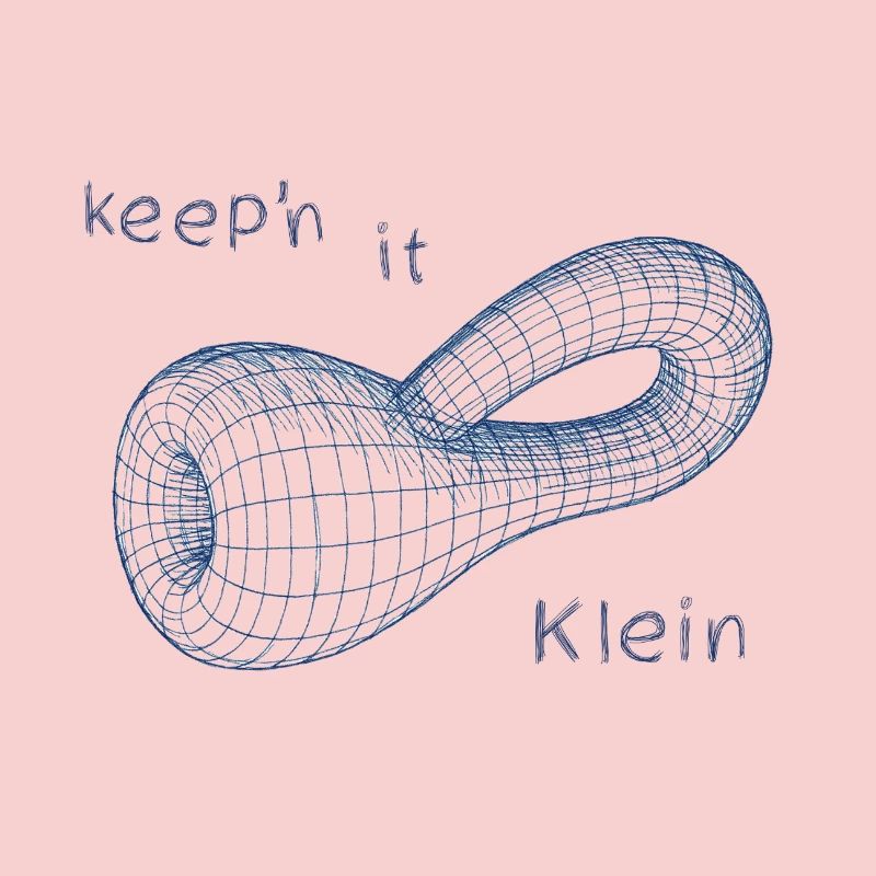 Klein Bottle Mathematical Manifold