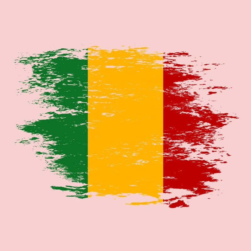 Mali flag used