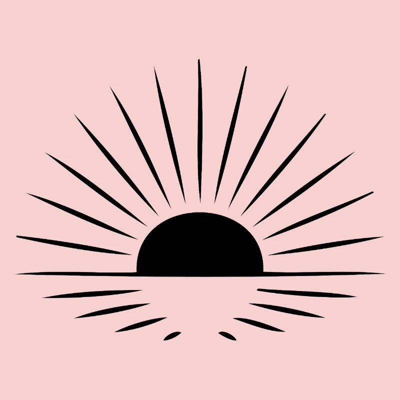 Sun-ray minimalist mindfulness