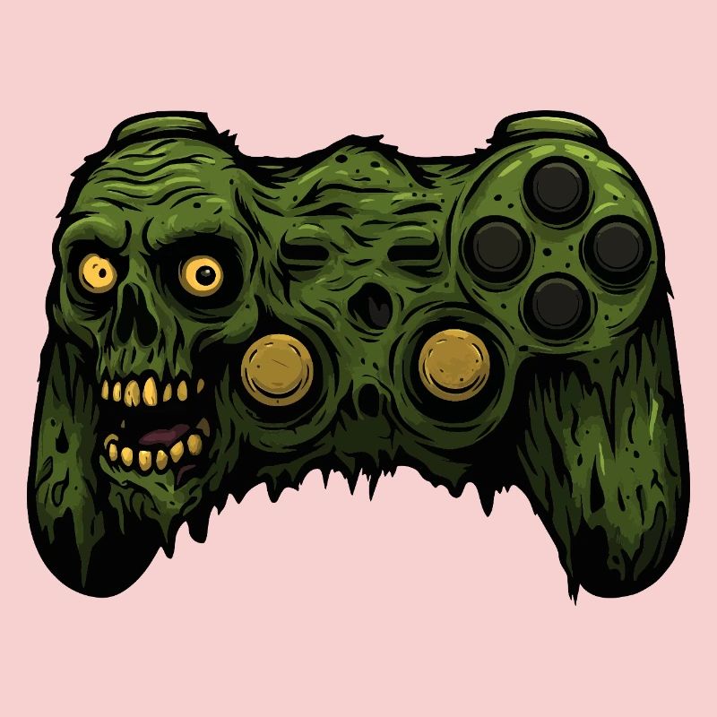 Zombie Controller Grunge Tee