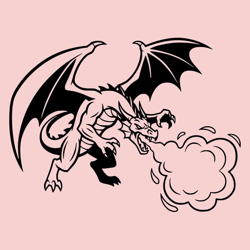 Drache_Drachen_Feuer_Gaming_Vektor