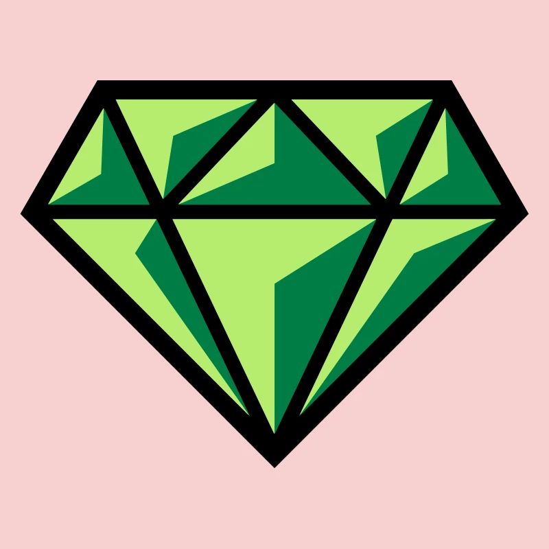 Diamant (pierre précieuse symbole brillant / POS Gre 3C)