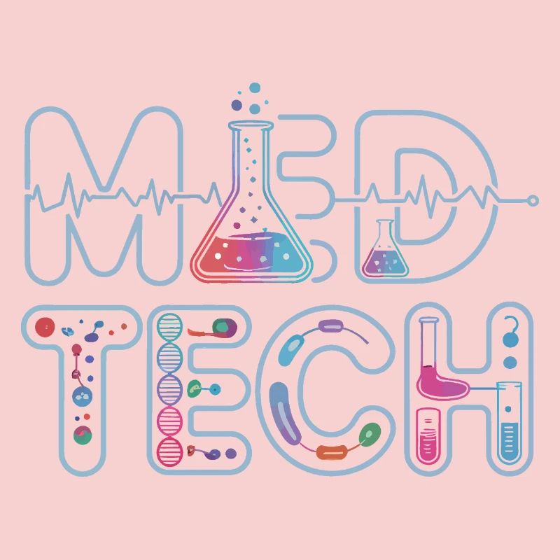 MedTech Laboratory Neon Science Design