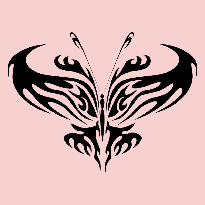Schwarzer Schmetterling