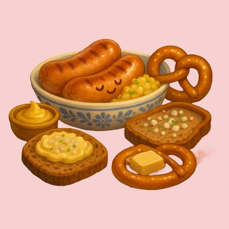 Assiette à saucisses