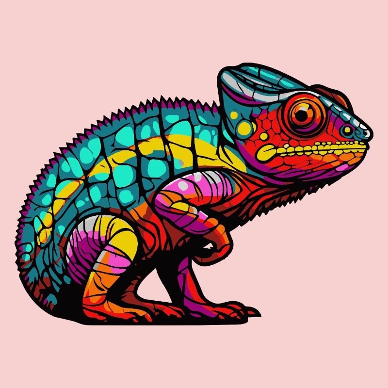 Animal caméléon