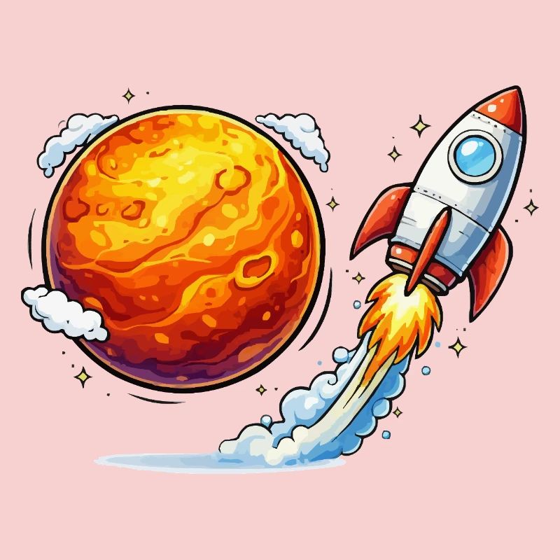 Rocket Planet Space Travel