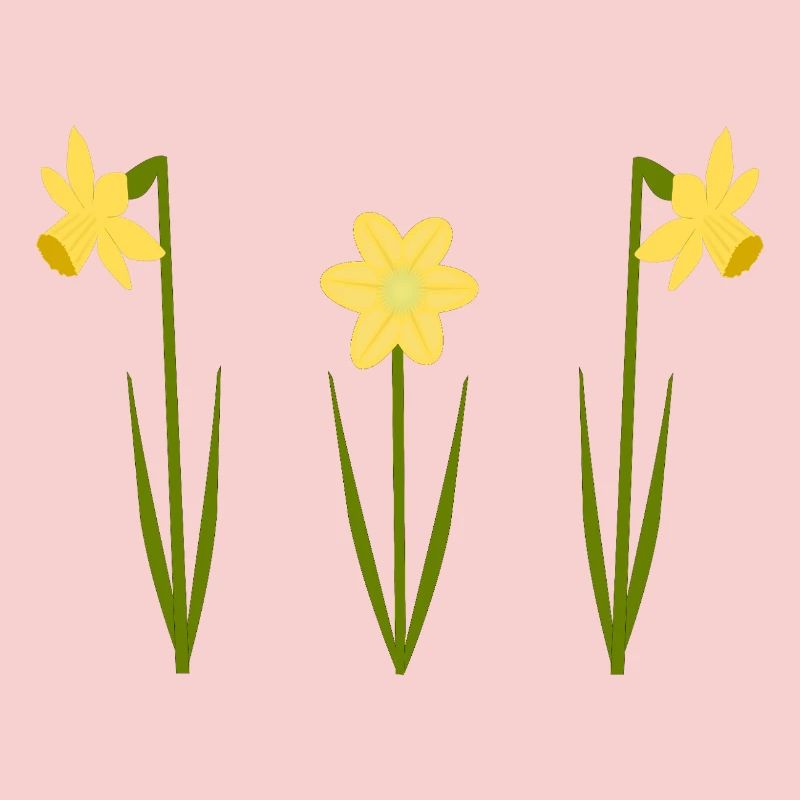 Anniversaire de mars Fleurs de naissance Jonquilles en fleurs